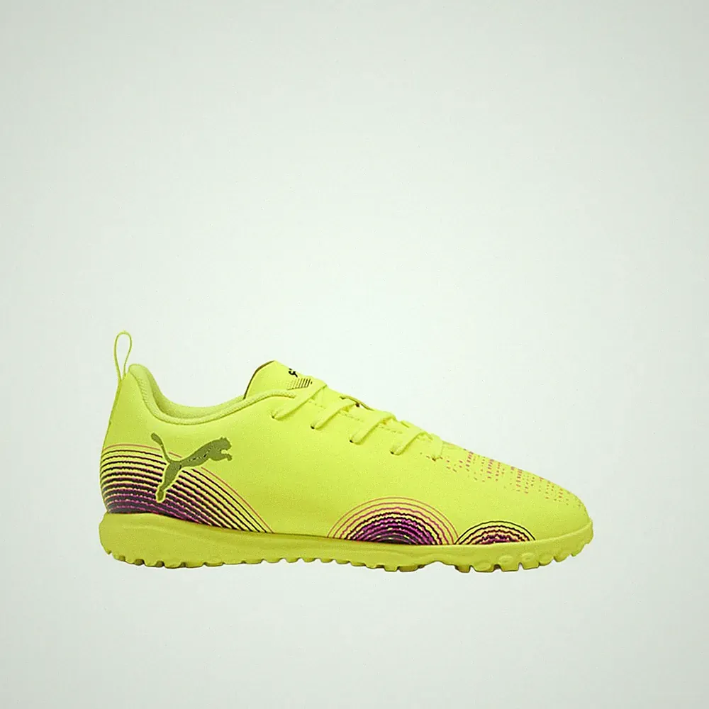 PUMA Future 8 Play Turf Soccer Cleats Youth Boys Yellow Sneakers Athletic Shoes