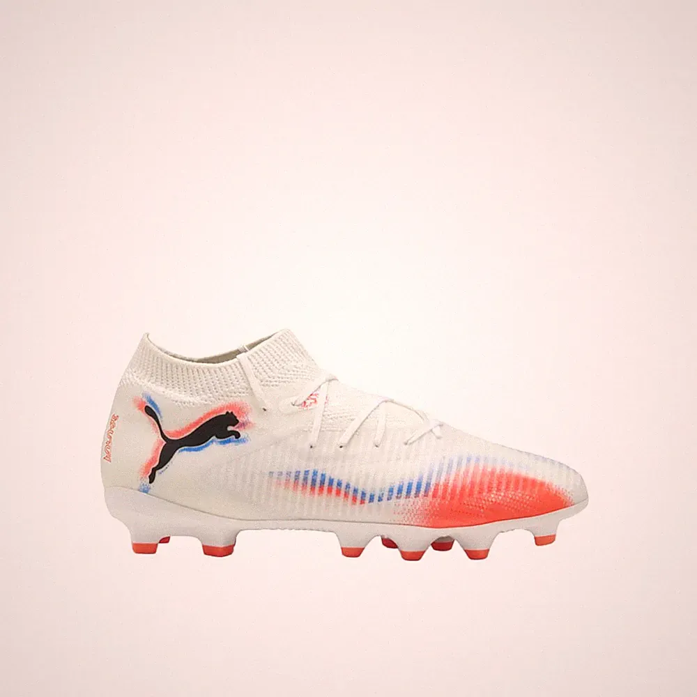 PUMA Future 8 Pro Firm GroundArtificial Ground Soccer Cleats Youth Boys Off Whit