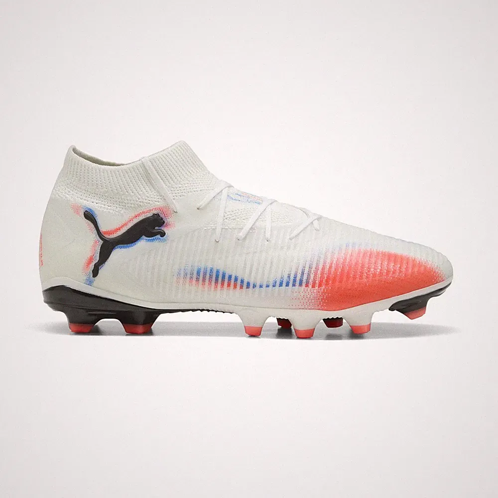 PUMA Future 8 Pro FirmArtificial Ground Soccer Cleats Mens White Sneakers Athlet