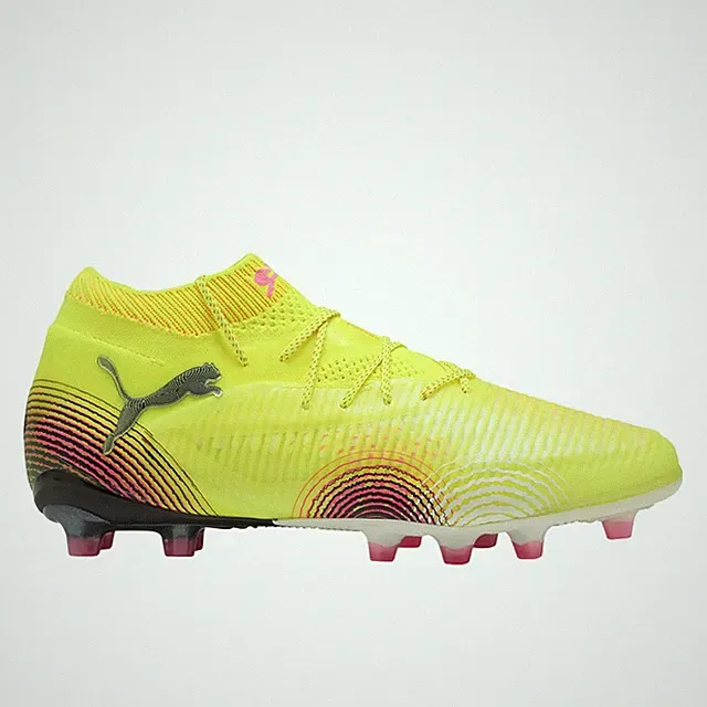 PUMA Future 8 Ultimate Artificial Ground Soccer Cleats Mens Yellow Sneakers Athl