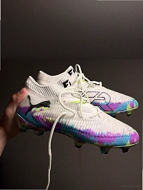 Puma Future 8 Ultimate FG Brilliance White Men's Soccer Cleats Sz 10 (109013-01)