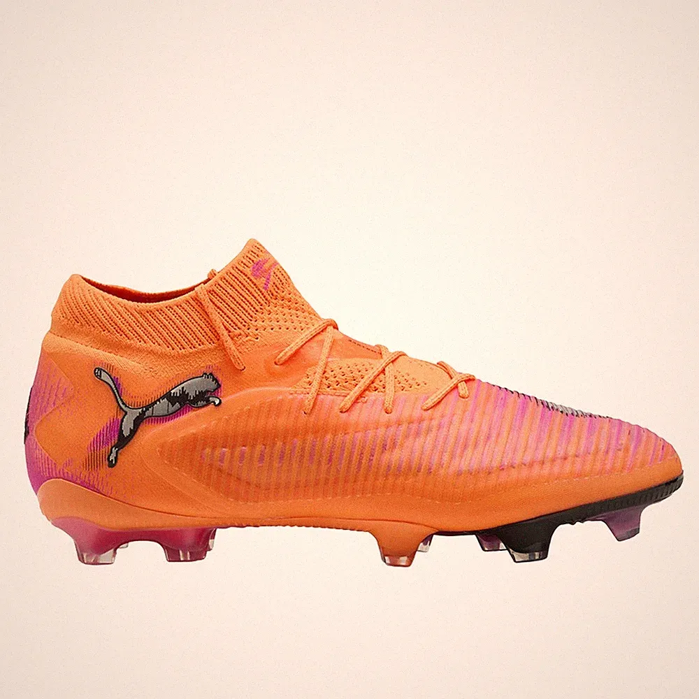 PUMA Future 8 Ultimate Firm Ground Soccer Cleats Mens Orange Sneakers Athletic S