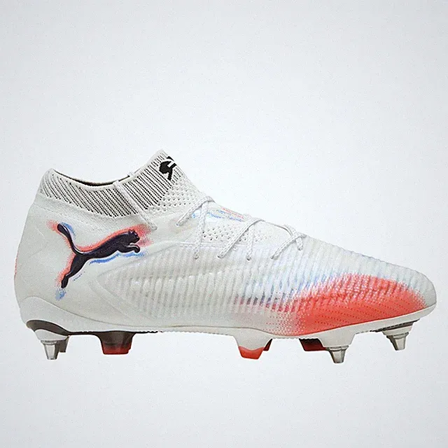 PUMA Future 8 Ultimate MixedSoft Ground Soccer Cleats Mens White Sneakers Athlet