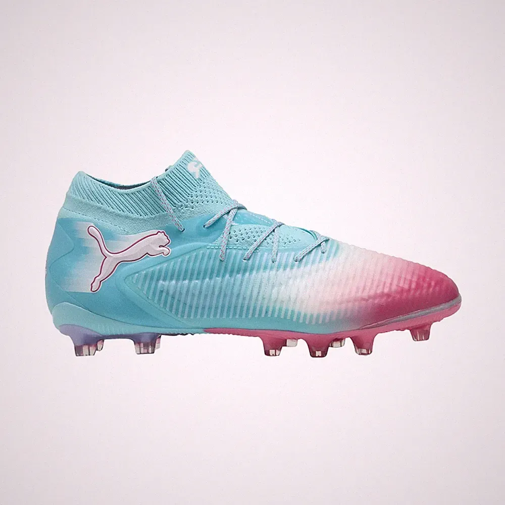 PUMA Future 8 Ultimate ReCharge Artificial Ground Soccer Cleats Mens Blue Sneake