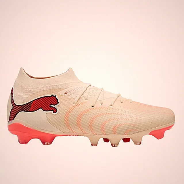 PUMA Future 9 Match FirmArtificial Ground Soccer Cleat Womens Beige Sneakers Ath