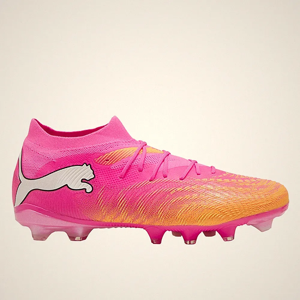 PUMA Future 9 Match Soccer Cleats Mens Pink Sneakers Athletic Shoes 10871305