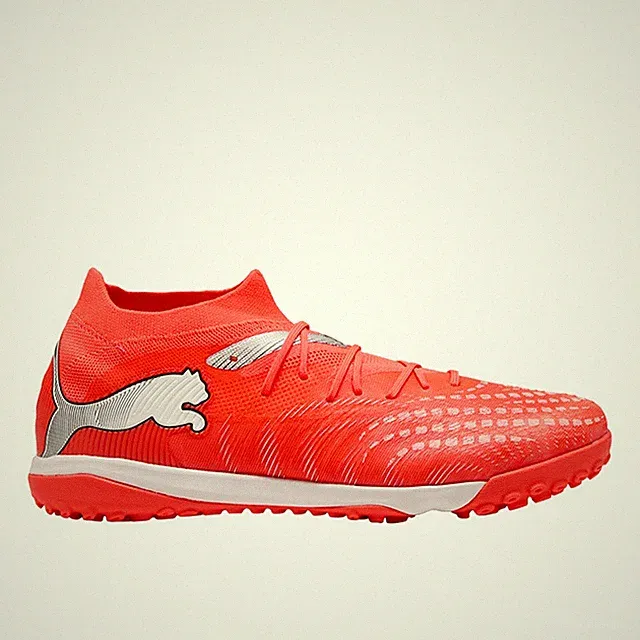 PUMA Future 9 Match Turf Soccer Cleats Mens Orange Sneakers Athletic Shoes 10890