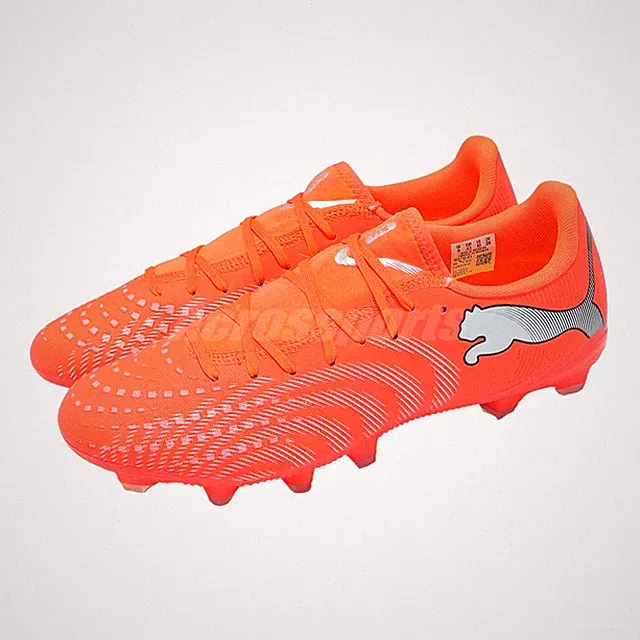Puma Future 9 Play FG/AG Glowing Red Men Unisex Soccer Spikes Cleats 108715-01
