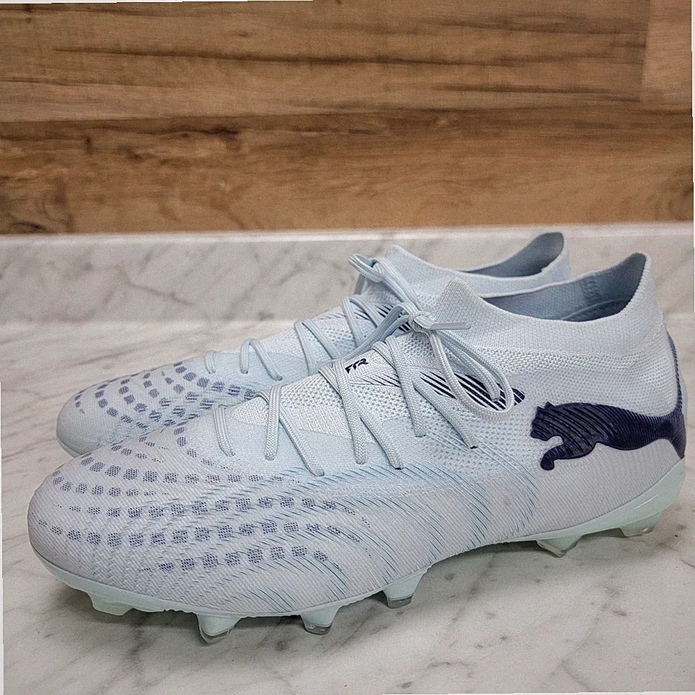 Puma Future 9 Pro FG/AG Soccer Cleats Mens Size 8.5 Icy Blue