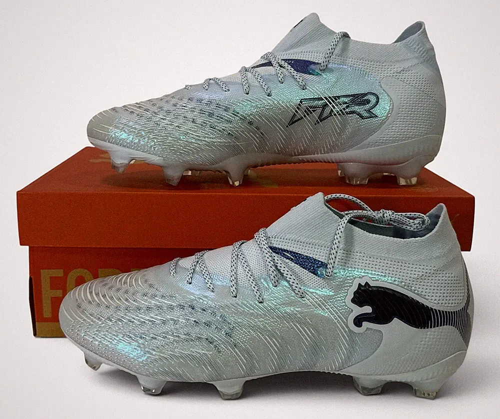 PUMA FUTURE 9 ULTIMATE FG Soccer Cleats 108883 03 Dreamrush Icy Blue Men's 9.5