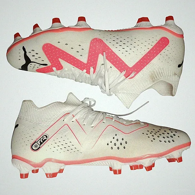 PUMA Future Match FG/AG Soccer Cleats Womens Size 5.5 Multi Lace Up 107371-01