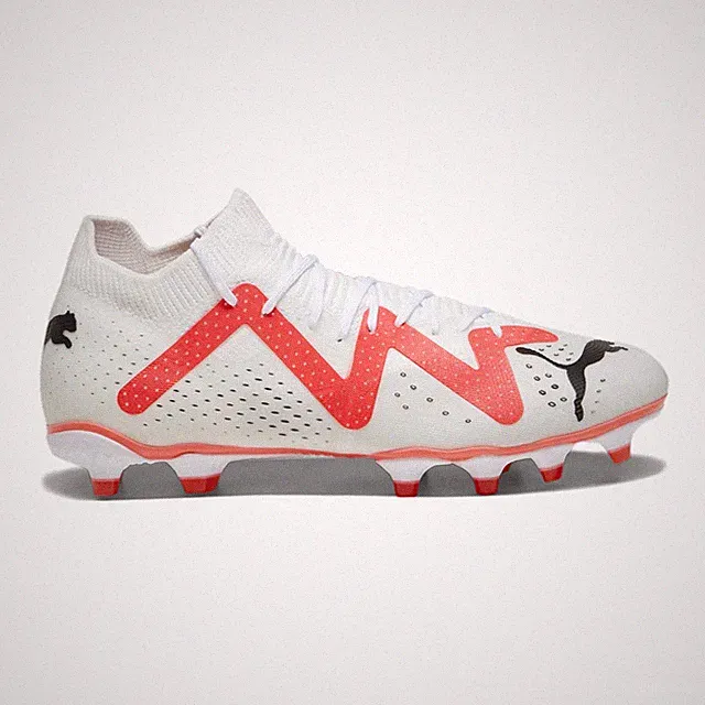 PUMA Future Match Firm GroundArtificial Ground Soccer Cleats Womens White Sneake