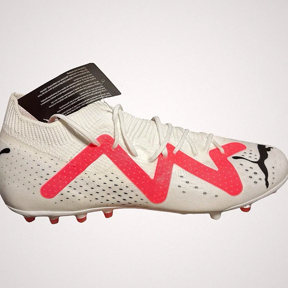 Puma Future Match MG Mens Football Boots Firm Ground / Artificial Grass White