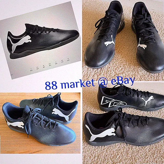 Puma Future Play 7 IT 'Eclipse Pack' Men 107727-02 Size 10.5 Black Indoor Soccer