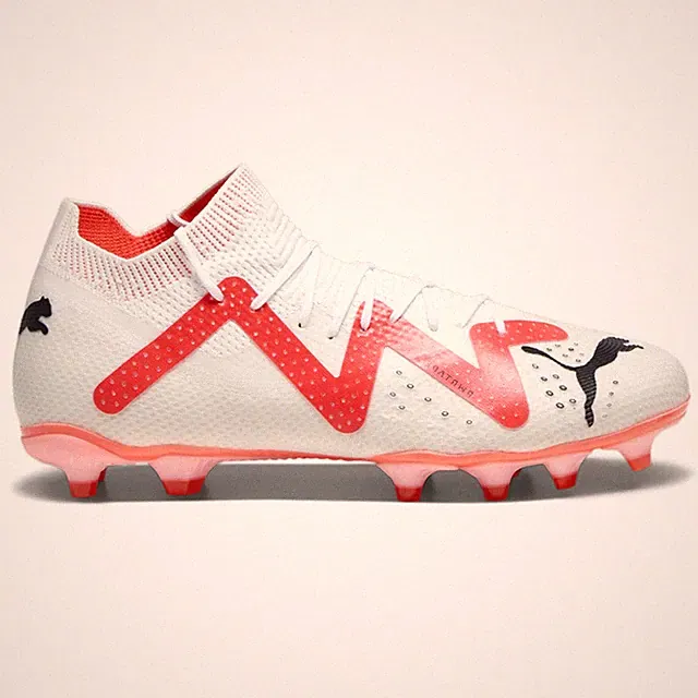 PUMA Future Pro Soccer Cleats Mens Pink, White Sneakers Athletic Shoes 10736101