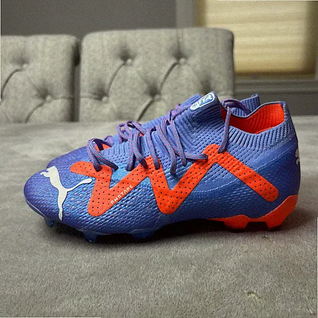 Puma Future Ultimate FG/AG Soccer Cleats Women’s Size 5.5 Blue Orange 107166-01