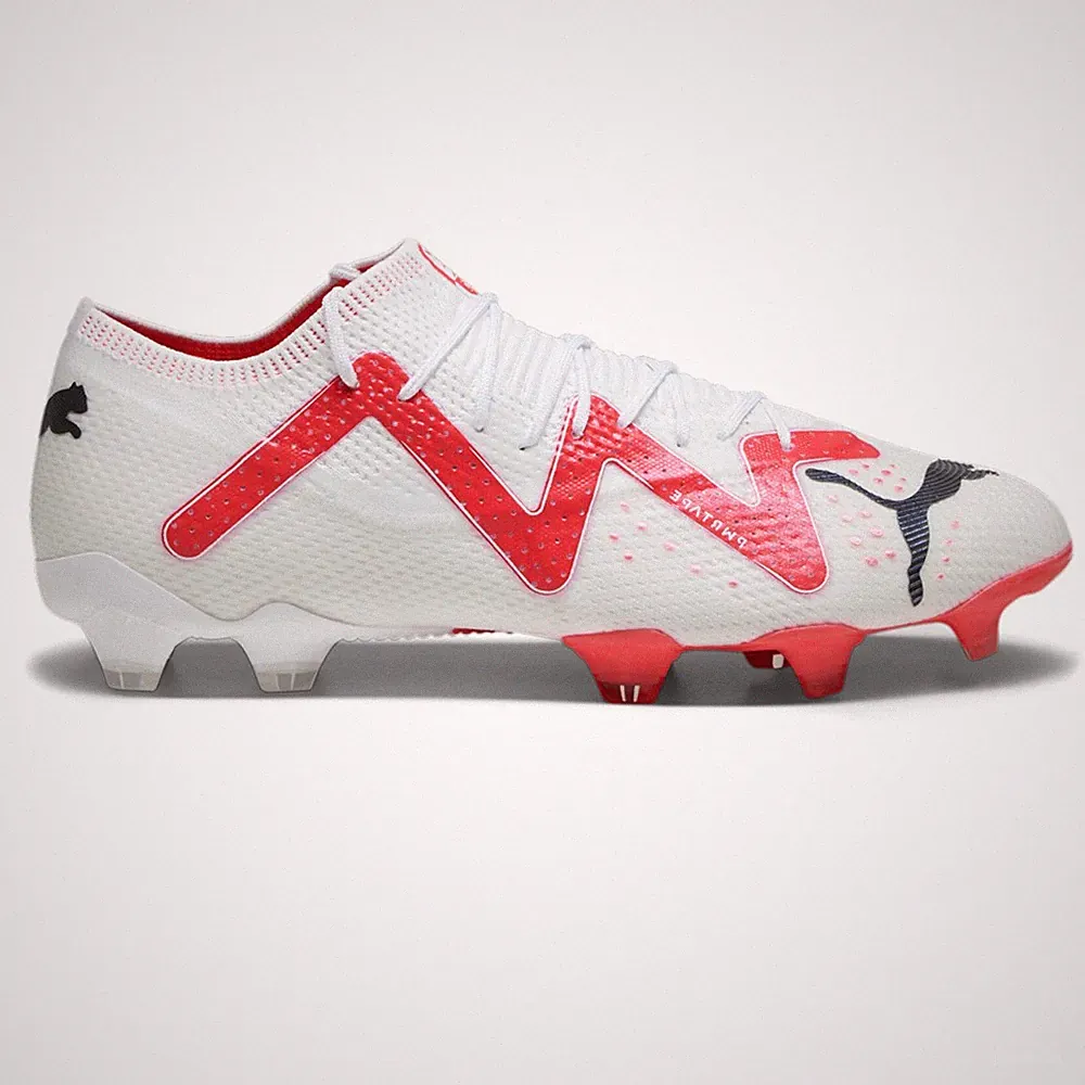 PUMA Future Ultimate Low Firm GroundArtificial Ground Soccer Cleats Mens Red Sne