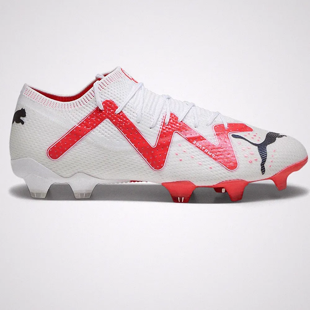 PUMA Future Ultimate Low Firm GroundArtificial Ground Soccer Cleats Mens Red Sne
