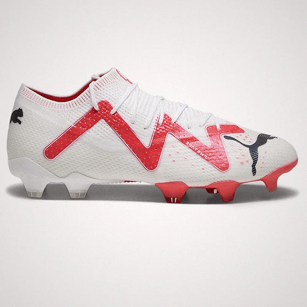 PUMA Future Ultimate Low Firm GroundArtificial Ground Soccer Cleats Mens Red Sne