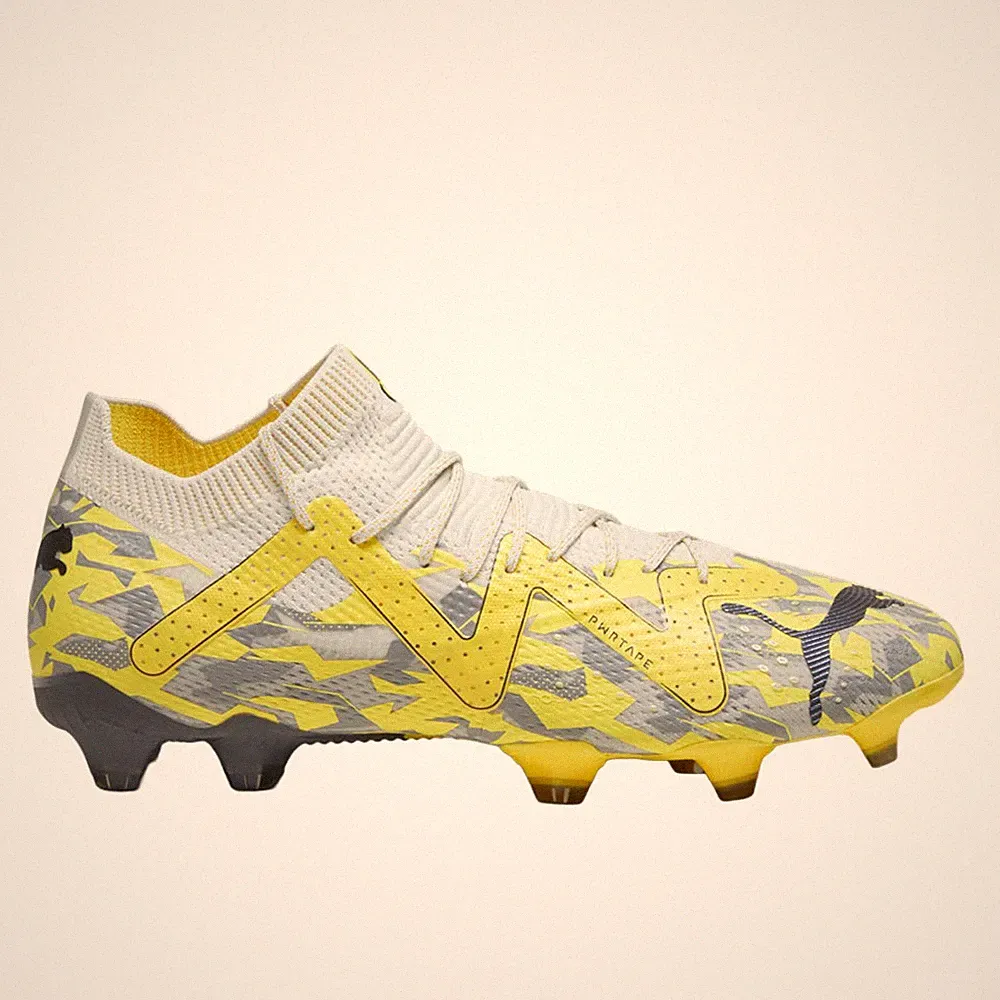 PUMA Future Ultimate Soccer Cleats Mens Yellow Sneakers Athletic Shoes 10735504