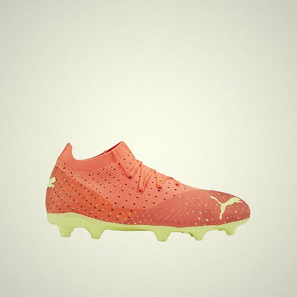 PUMA Future Z 3.4 Soccer Cleats Youth Boys Orange Sneakers Athletic Shoes 107010