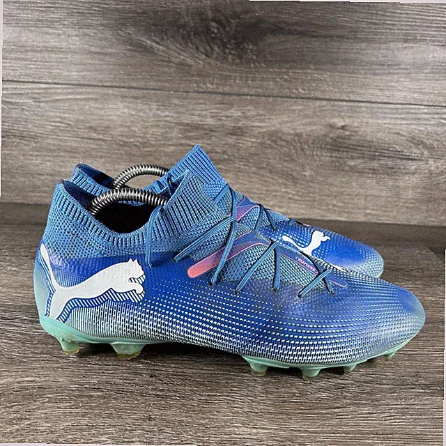 Puma Future Z Soccer Shoes Mens Size 10 Blue Cleats FG Firm Ground 107931-01