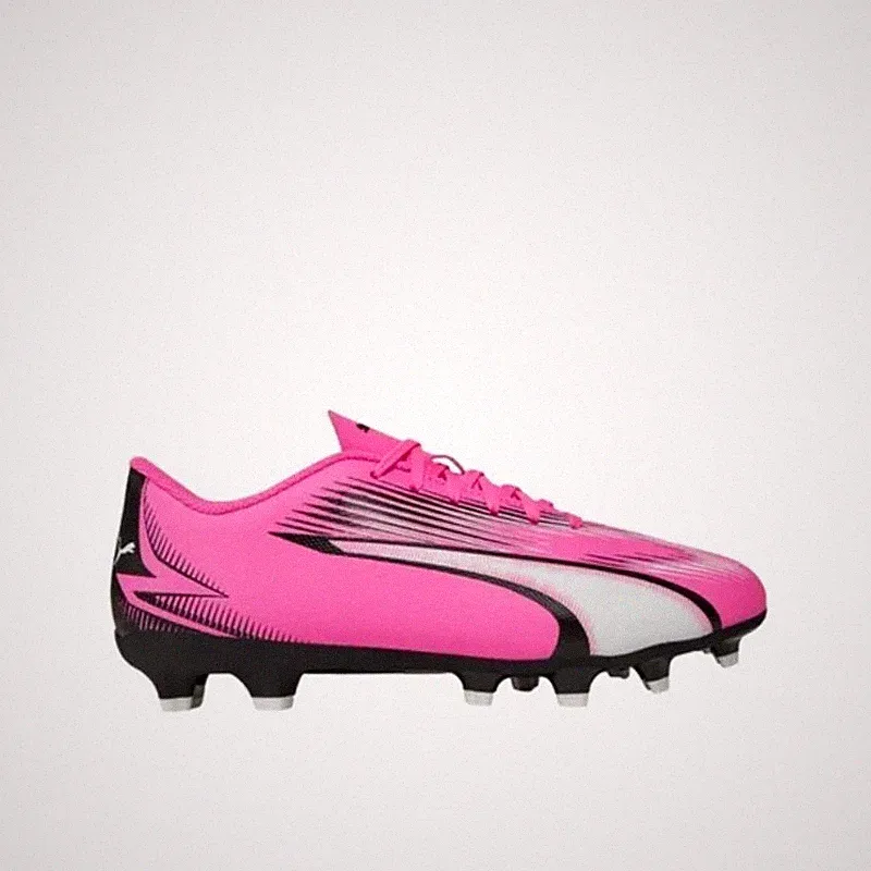 Puma Girls Ultra Play FG/AG Soccer Cleats Size 6 Pink Black NWOB