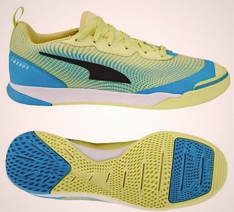 Puma Ibero III TT Indoor Soccer Cleats Shoes Futsal 106891-01 Mens Size 9.5