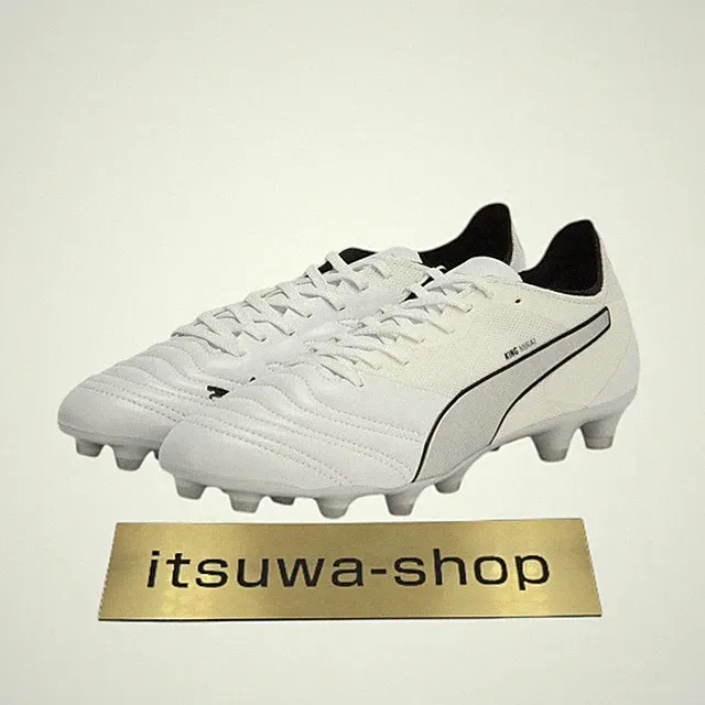 PUMA King Mirai Ultimate II HG Soccer Cleats White Silver 108150-01 New US 6