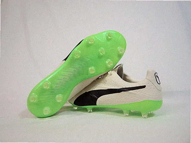 Puma King Platinum 21 Vegan FG & AG Soccer Cleats Sz 9.5 NEW 106675 01 RARE