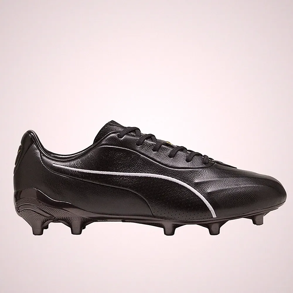 PUMA King Platinum Firm GroundArtifical Ground Soccer Cleats Mens Black Sneakers