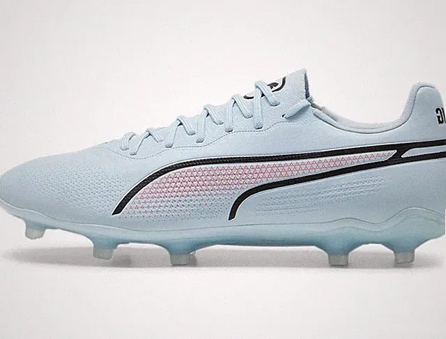 Puma King Pro FG/AG Football Soccer Cleats Women Size 5.5 Sky Blue 107569-01 New