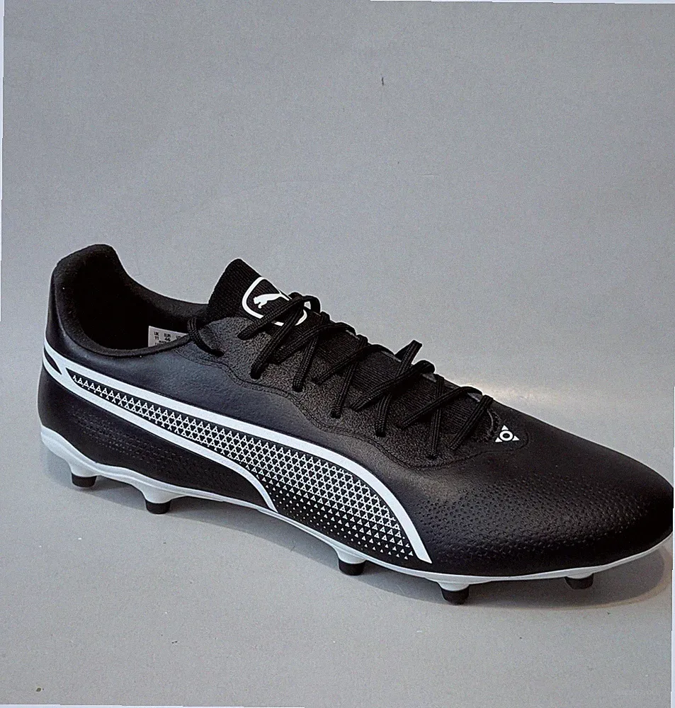 PUMA King Pro FG/AG Soccer Cleats Mens 12 Black 107566-01