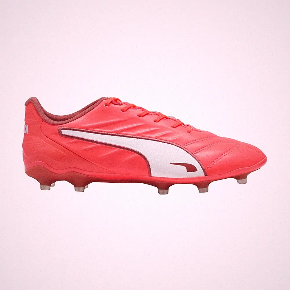 PUMA King Pro Firm GroundArtificial Ground Soccer Cleats Womens Red Sneakers Ath
