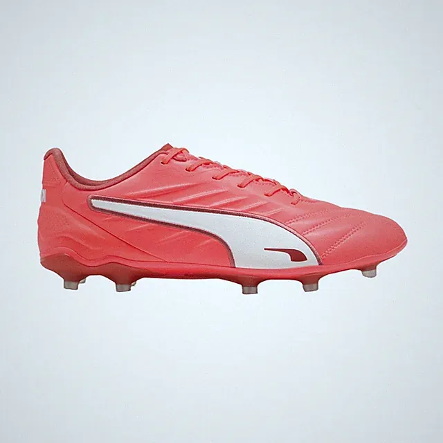 PUMA King Pro Soccer Cleats Mens Red Sneakers Athletic Shoes 10830801