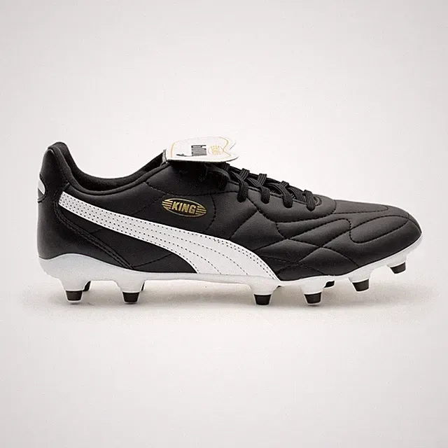 PUMA King Top Firm GroundArtificial Ground Soccer Cleats Mens Black Sneakers Ath