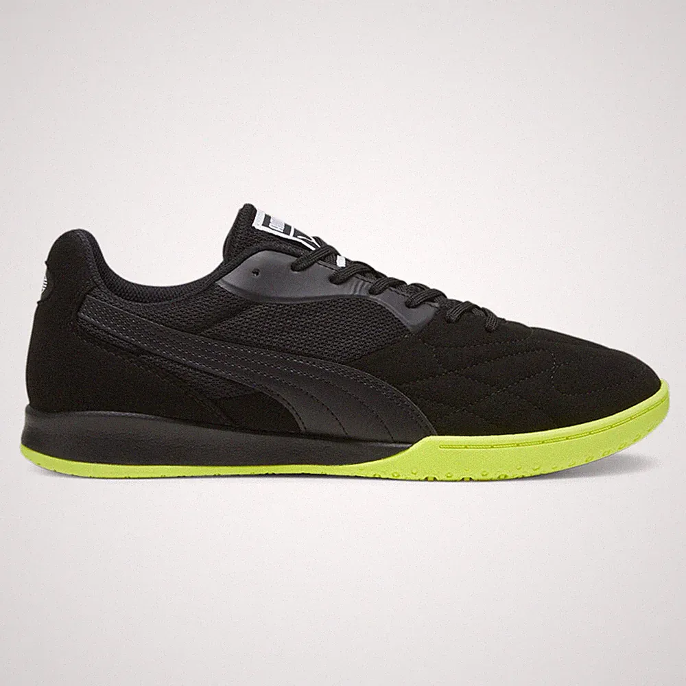 PUMA King Top Indoor Soccer Mens Black Sneakers Athletic Shoes 10734907