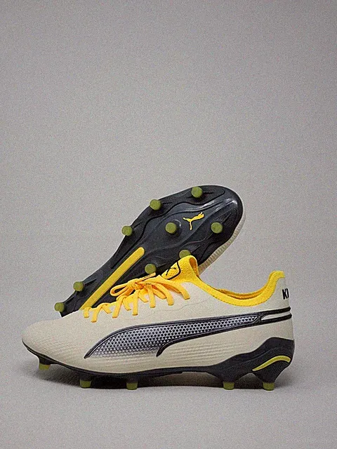 Puma King Ultimate FG/AG Women's Size 6 Off White Soccer Cleats 107565-03 New