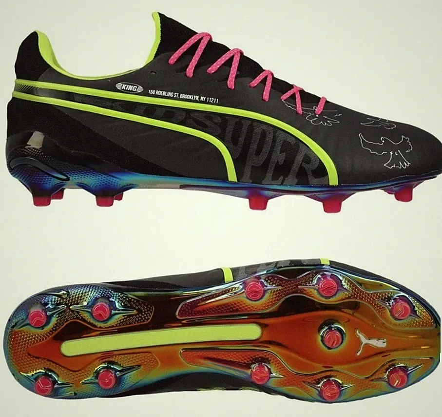 PUMA King Ultimate FG AG x KidSuper Soccer Cleats Black 108437-01 Mens Size 9.5