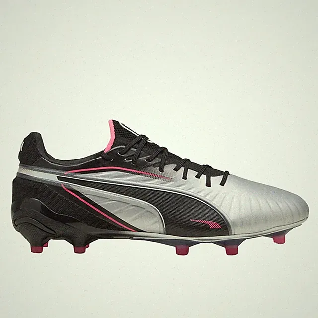 PUMA King Ultimate Firm GroundArtificial Ground Soccer Cleats Womens Black, Silv