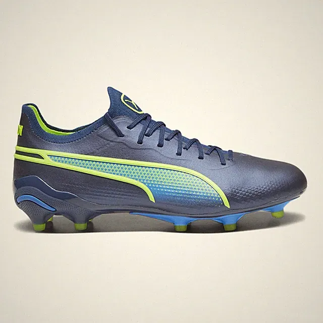 PUMA King Ultimate Firm GroundArtificial Ground Soccer Cleats Womens Blue Sneake