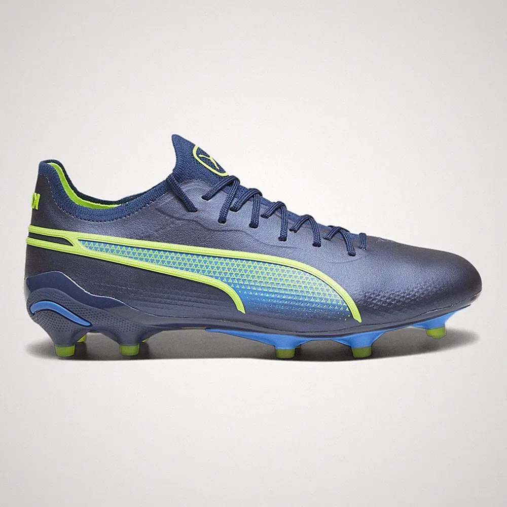 PUMA King Ultimate Firm GroundArtificial Ground Soccer Cleats Womens Blue Sneake