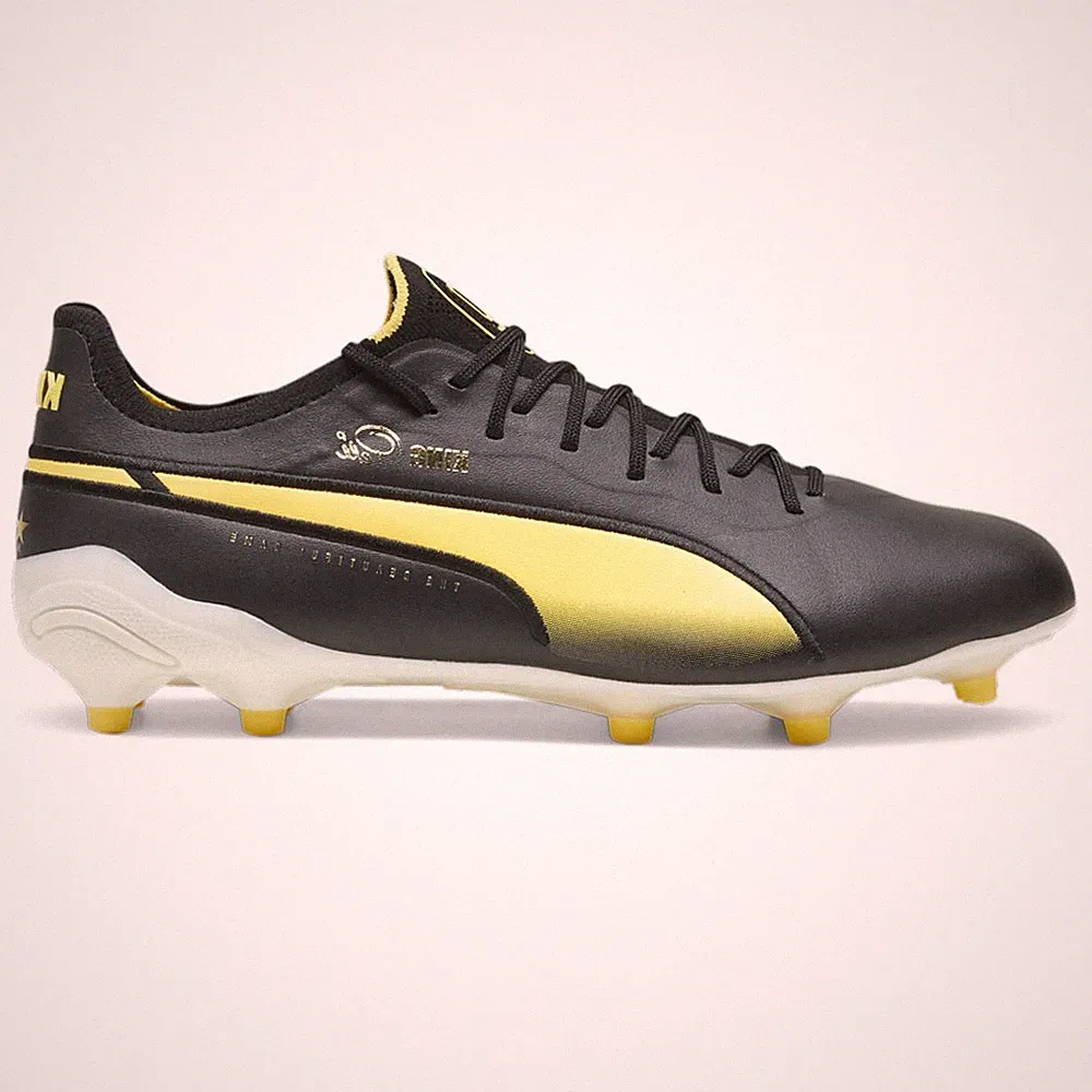 PUMA King Ultimate Pele Firm GroundArtificial Ground Soccer Cleats Mens Black Sn