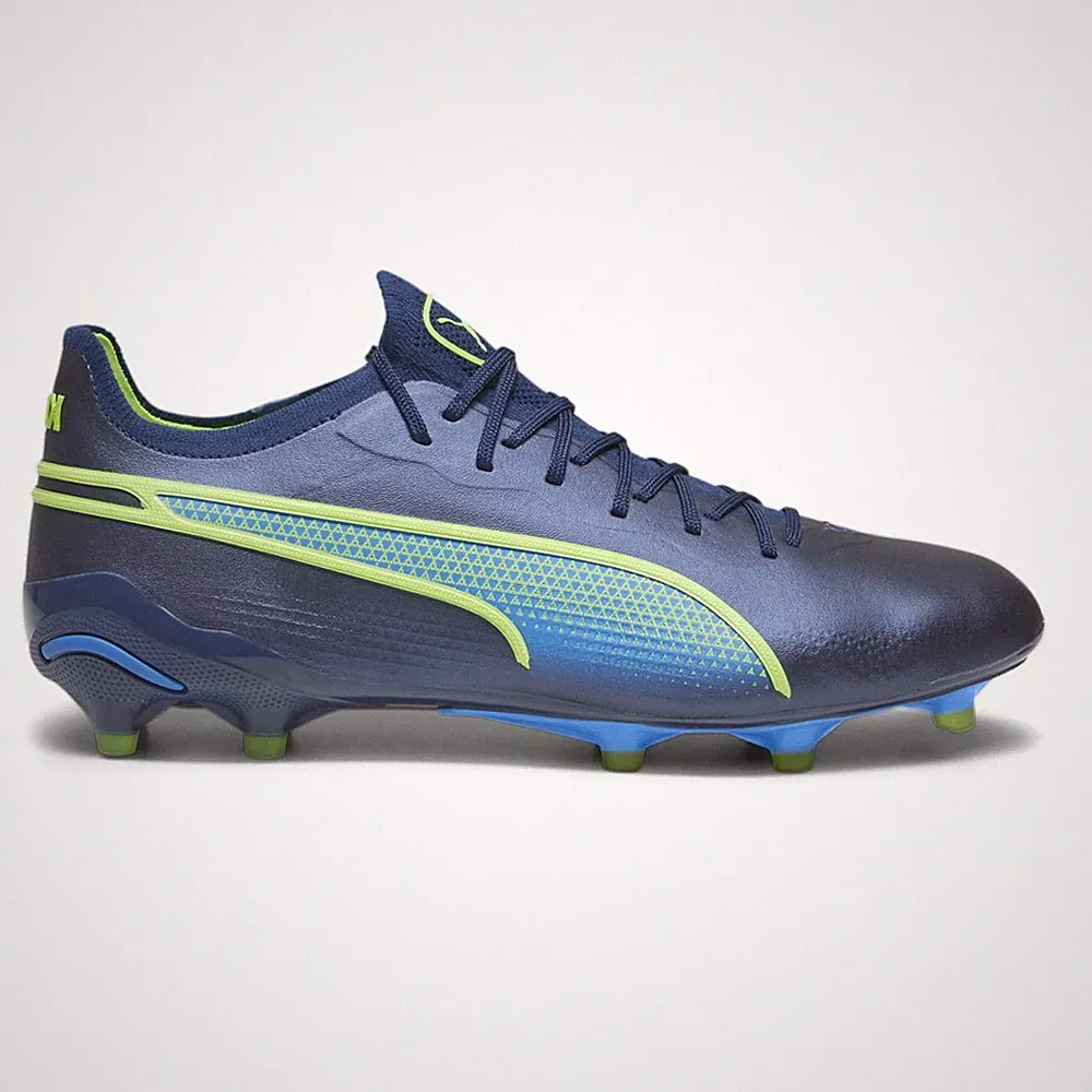 PUMA King Ultimate Soccer Cleats Mens Blue Sneakers Athletic Shoes 10756304