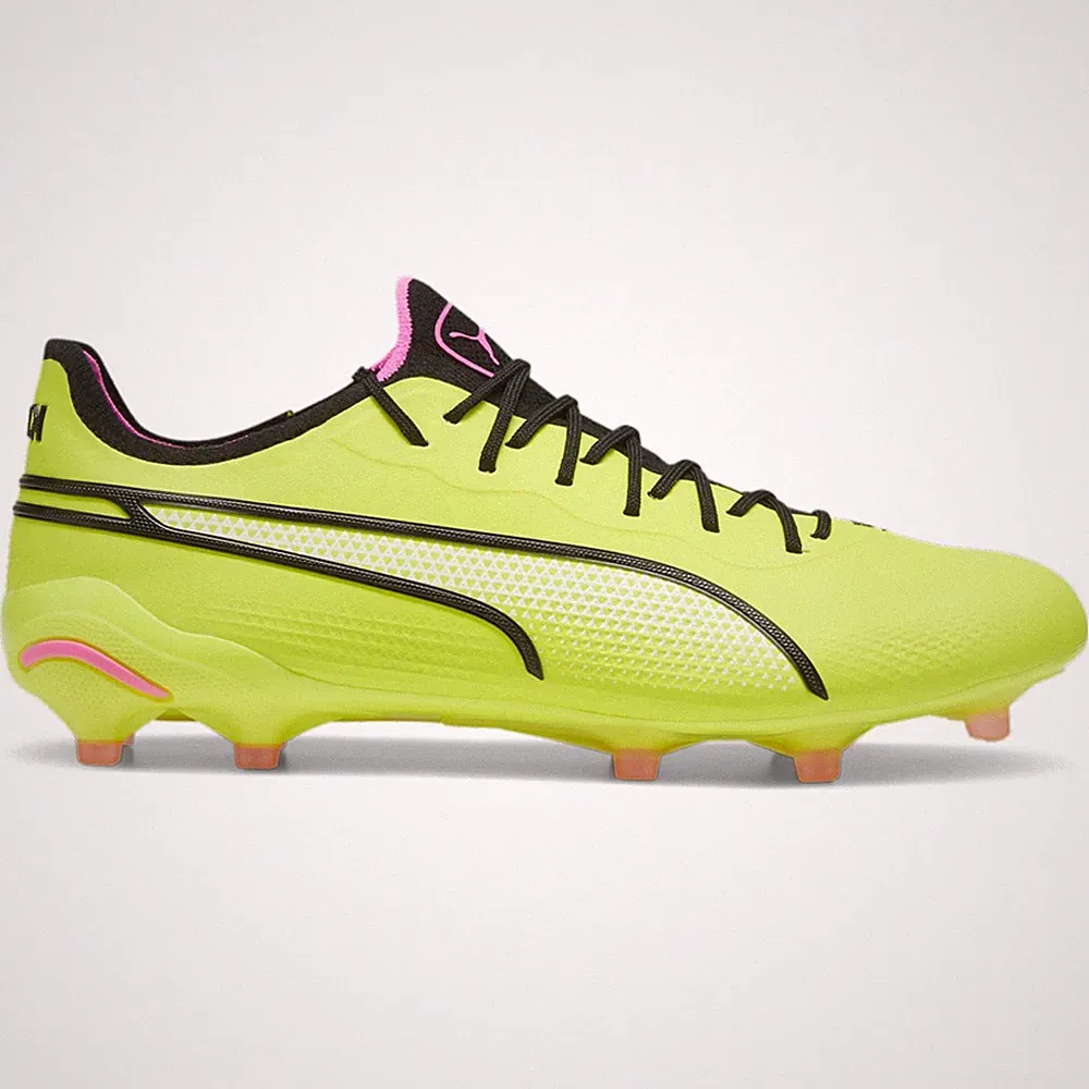 PUMA King Ultimate Soccer Cleats Mens Green Sneakers Athletic Shoes 10756306