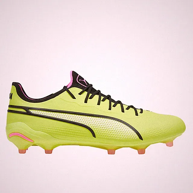 PUMA King Ultimate Soccer Cleats Mens Green Sneakers Athletic Shoes 10756306