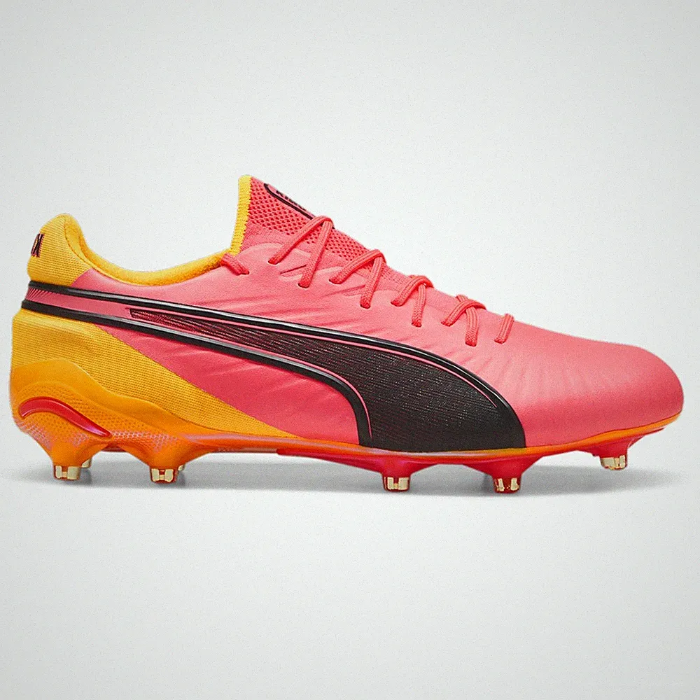 PUMA King Ultimate Tricks Firm GroundArtificial Ground Soccer Cleats Mens Orange