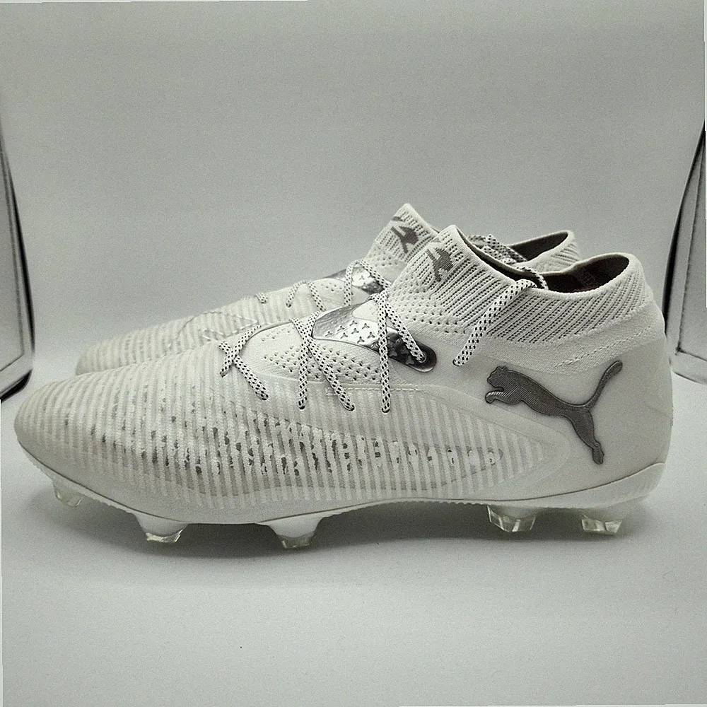 PUMA Men Future 8 Ultimate FG Cleats White Soccer Futbol Boots 10813804 Sz 11