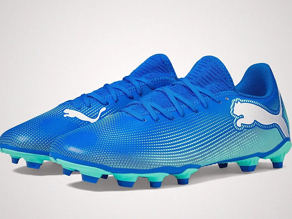 Puma Men's Future 7 Play Firm, Artificial Ground Soccer Cleats Shoes