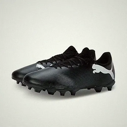 Puma Men's Future 7 Play Firm/Artificial Ground Soccer Cleats Size 8 Black